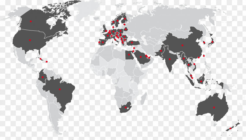 Db Schenker Continent World Ocean Map PNG