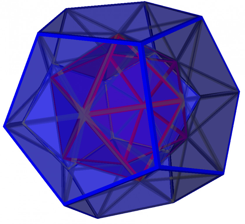Design Cobalt Blue Symmetry Crystallography Pattern PNG