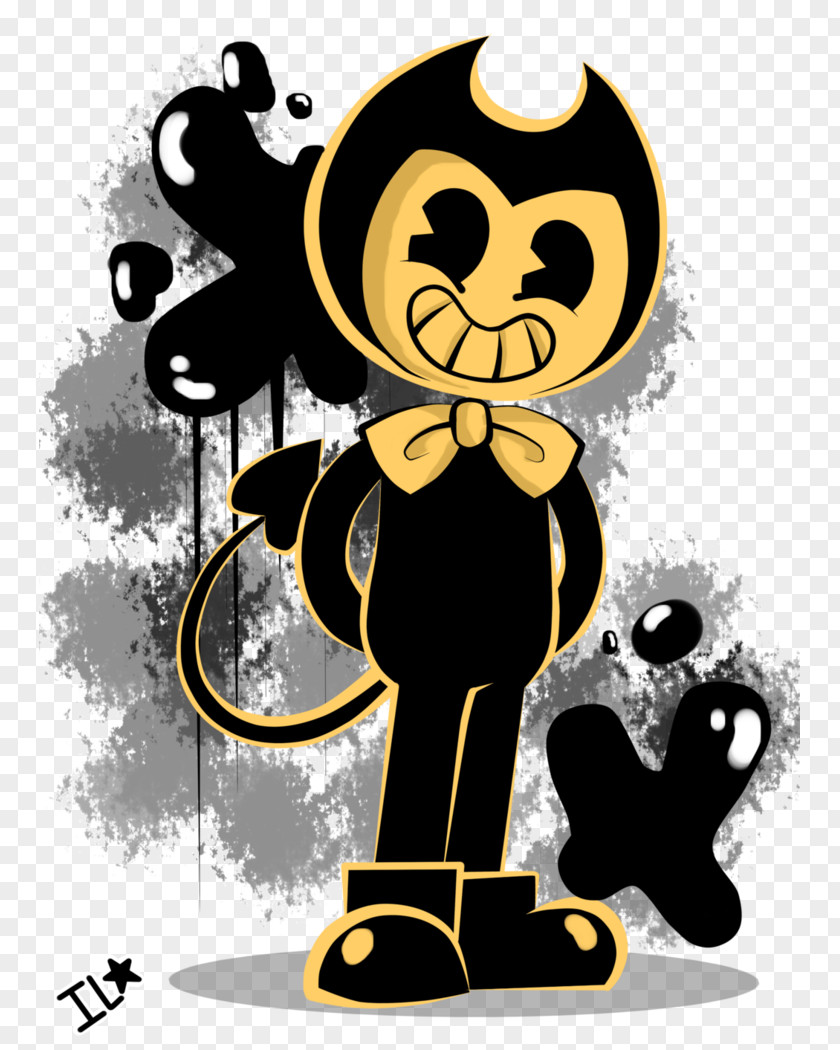 Ink Wallpaper Bendy And The Machine Drawing 0 PNG