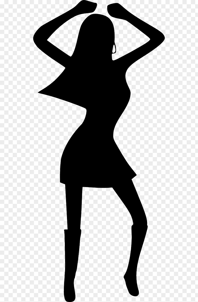 Silhouette Disco Dance Clip Art PNG