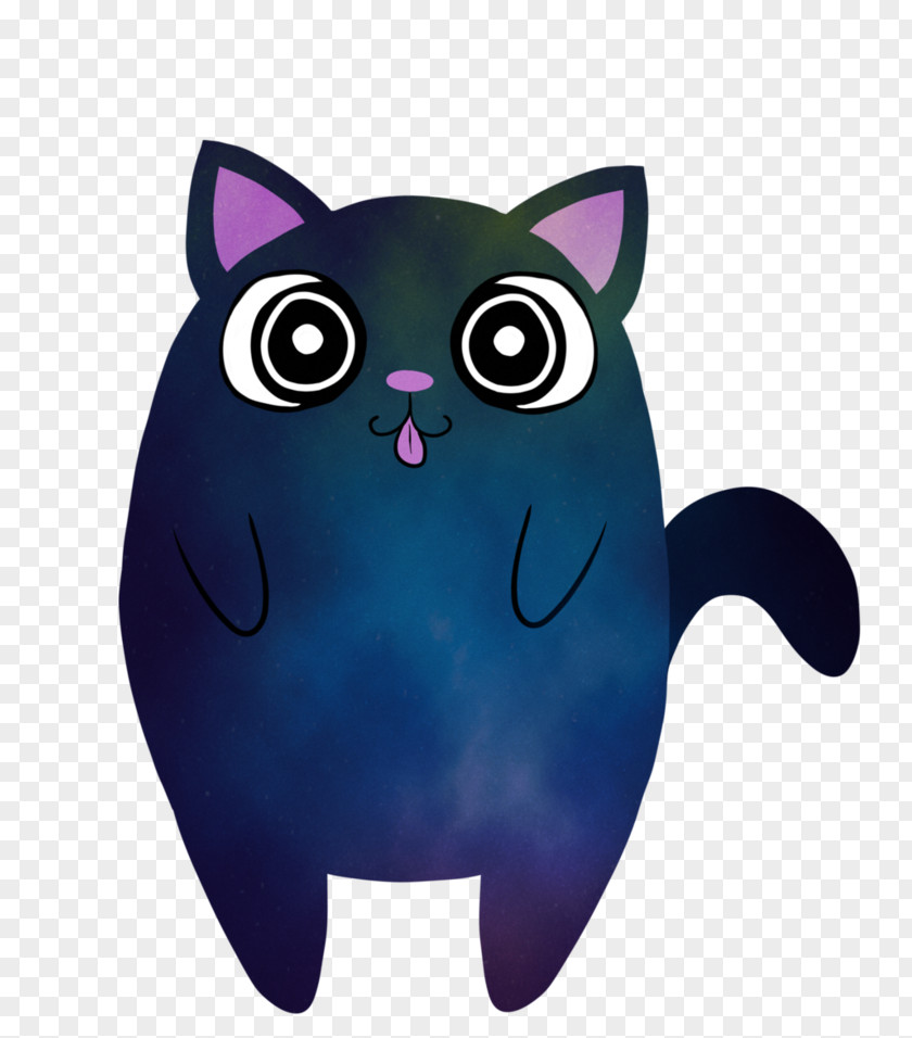 Sticker Black Cat Whiskers Tabby PNG