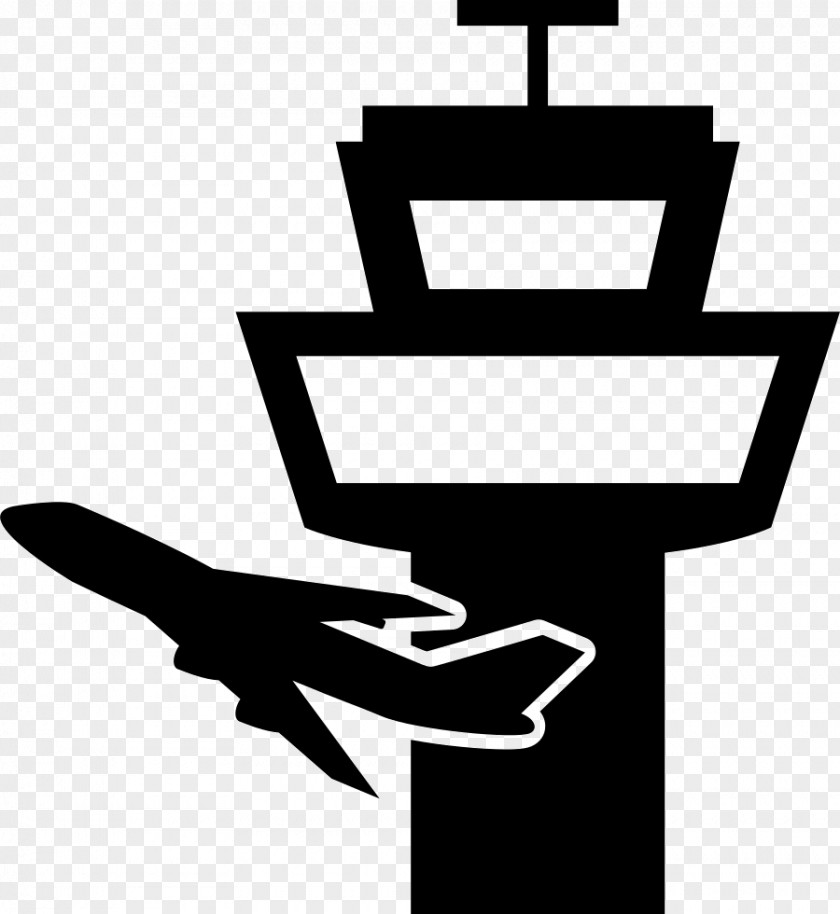 Airplane Air Traffic Control Airport Tower PNG