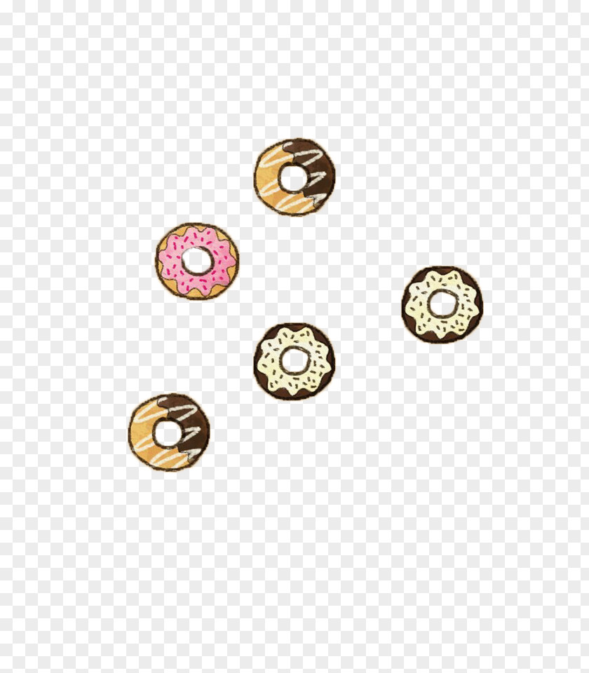 Donut Pattern Doughnut Dessert Food PNG