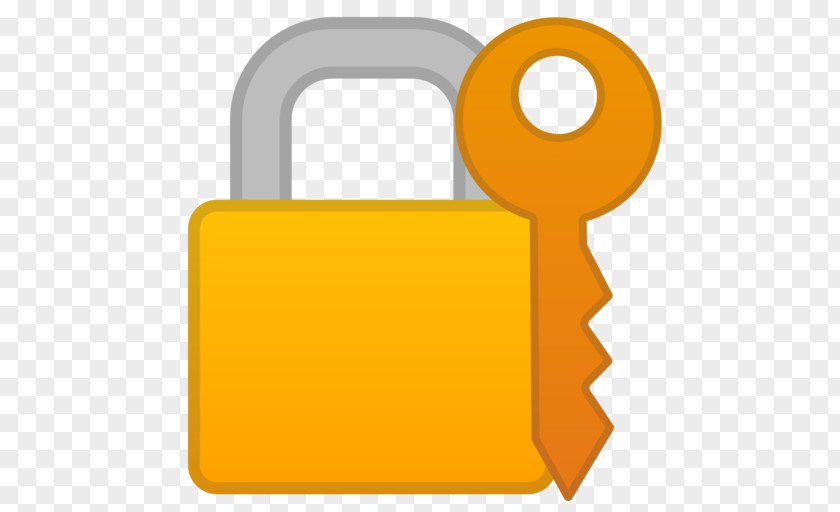 Padlock Emoji Key Lock Screen PNG