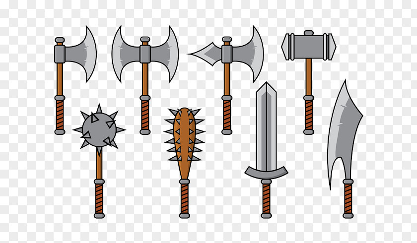 Pirate Weapons Cartoon Version Weapon Club PNG