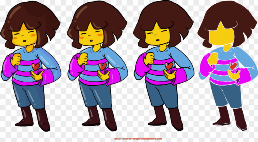 Ranibow Color Undertale Drawing Purple Palette PNG