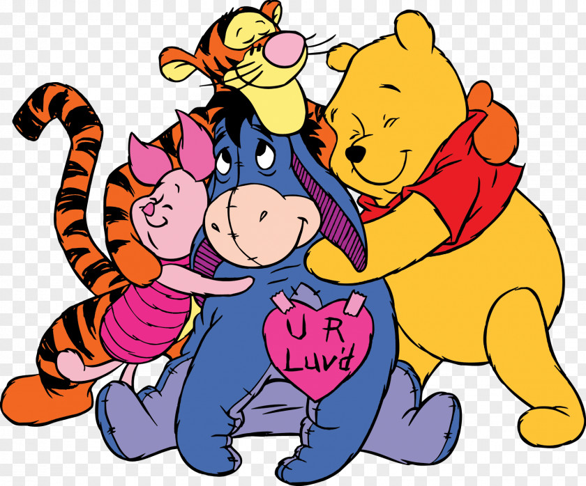 Winnie The Pooh Winnie-the-Pooh Hug Drawing Clip Art PNG