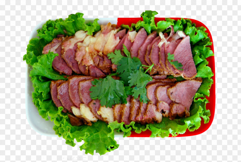 Beef Salad Linqing Red Cooking Stuffing Wugang, Hunan Pepper Steak PNG