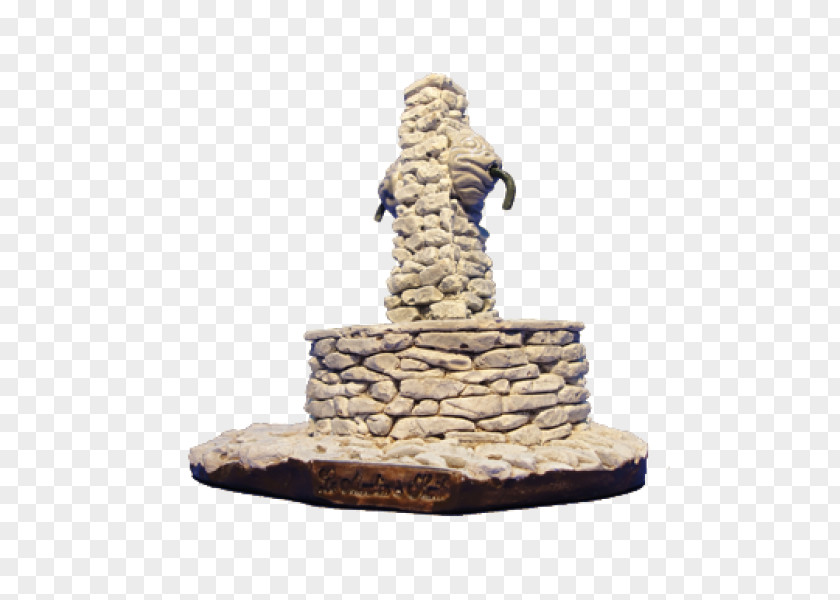 Fontaine Village Sculpture Figurine PNG