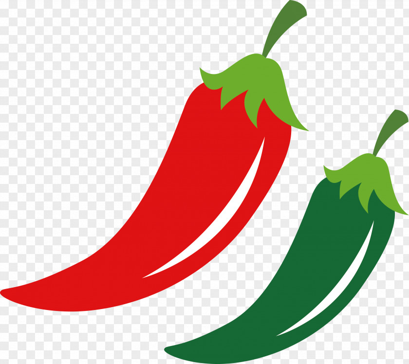 Pepper Vector Tabasco Serrano Cayenne Clip Art PNG