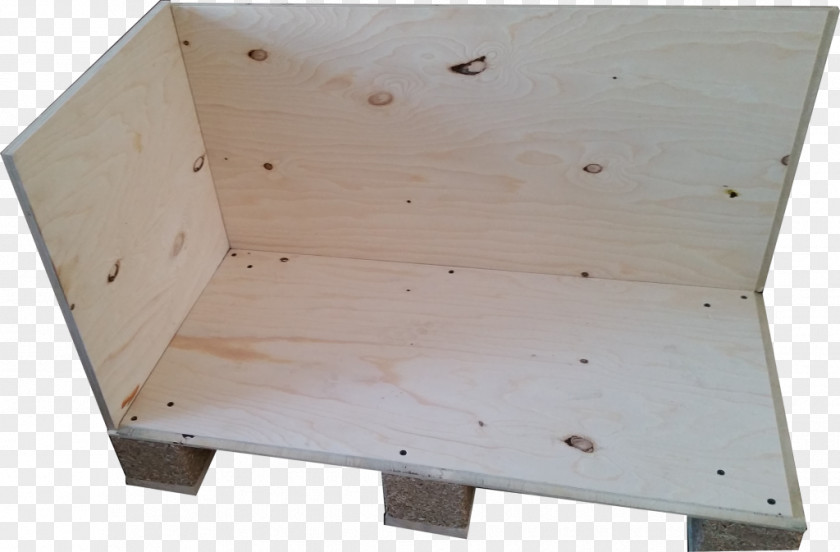 Plywood Crate Angle PNG