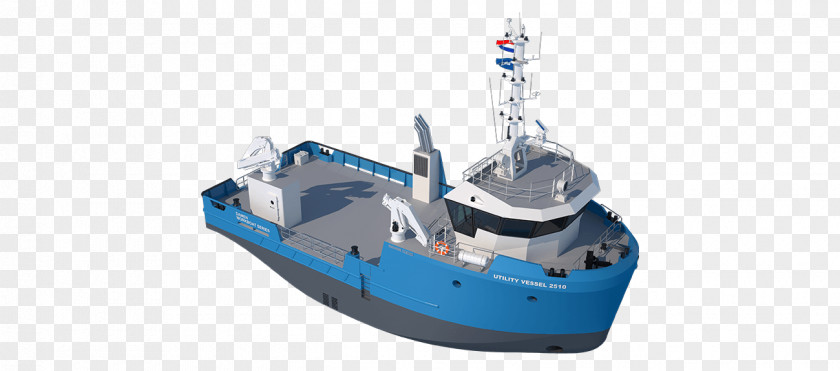 Practical Utility Boat Ship Damen Group Naval Architecture Deck PNG