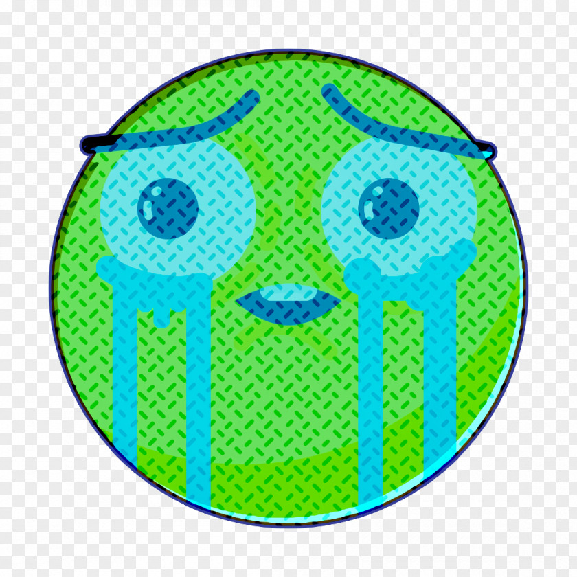 Smile Smiley Cry Icon Cute Mem PNG