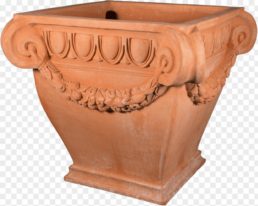 Tuscan Ceramic Impruneta Vase Terracotta Imports PNG