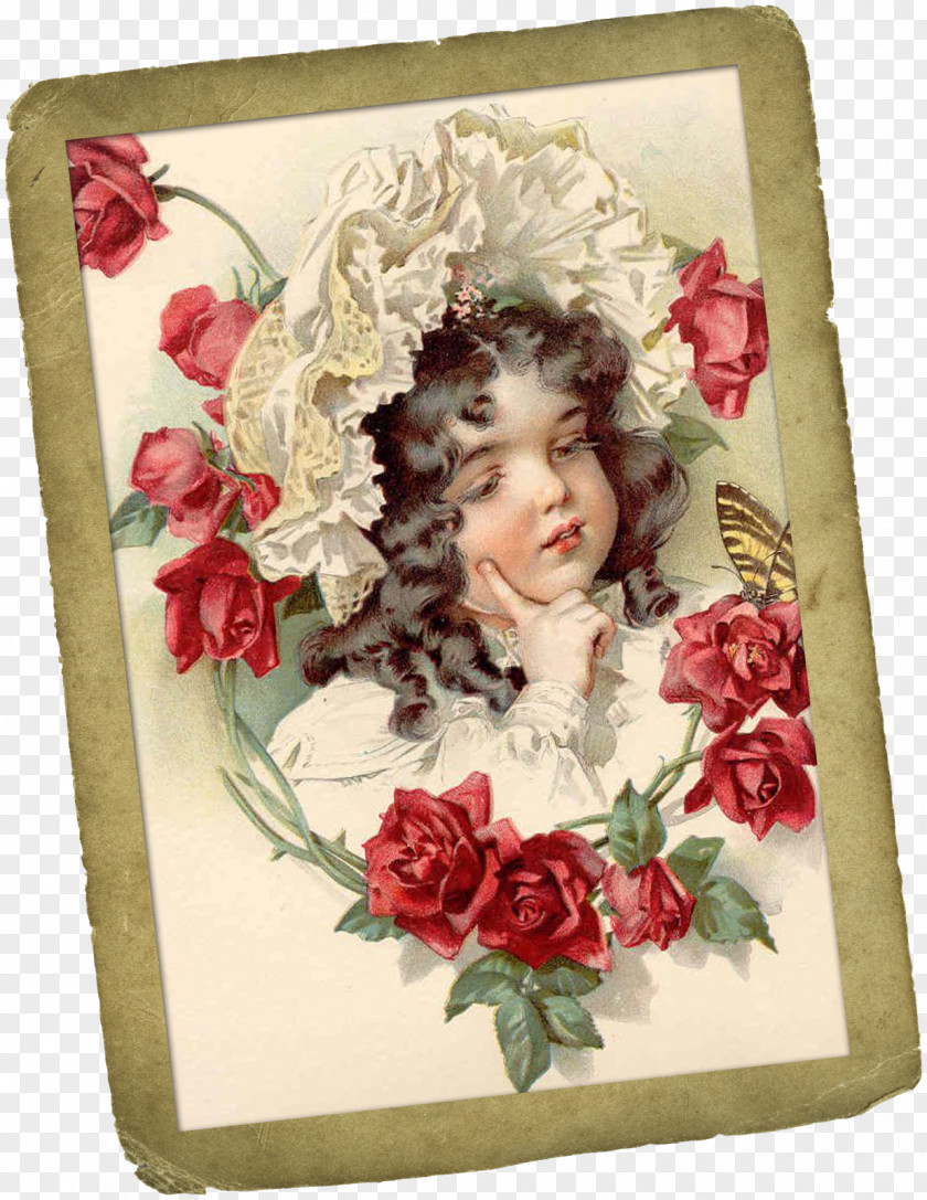Vintage Victorian Era Paper Post Cards Greeting & Note PNG
