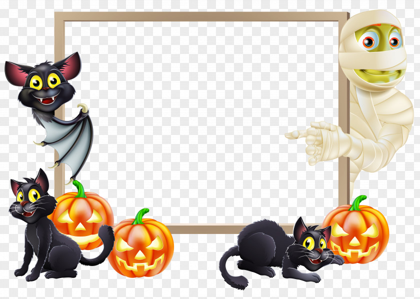 Witch Cat Halloween Costume Clip Art PNG