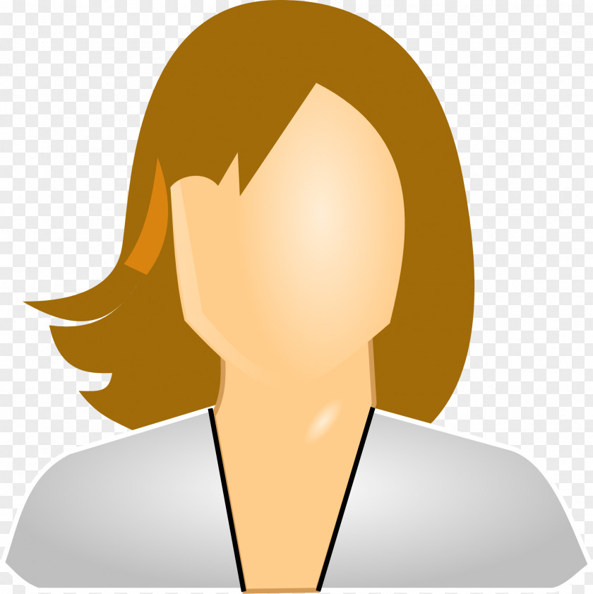Anonymous User Female Clip Art PNG