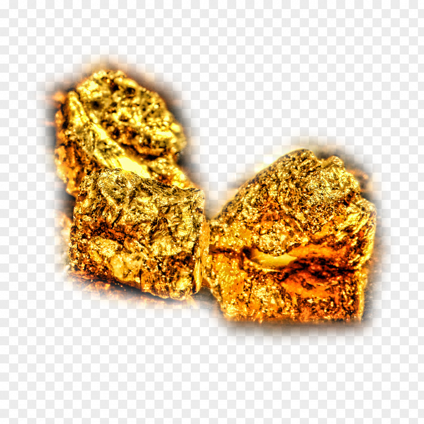 Gold Ore Free Material Mining PNG