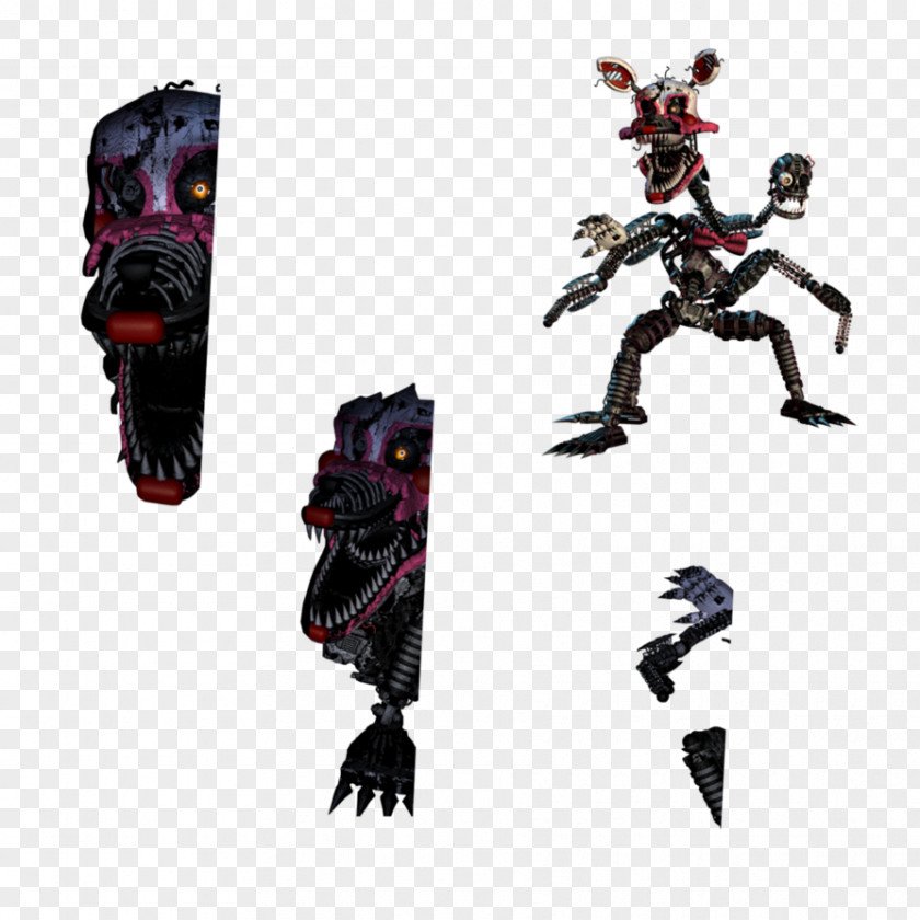 Nightmare Foxy Five Nights At Freddy's 4 Freddy's: Sister Location Mangle Animatronics PNG