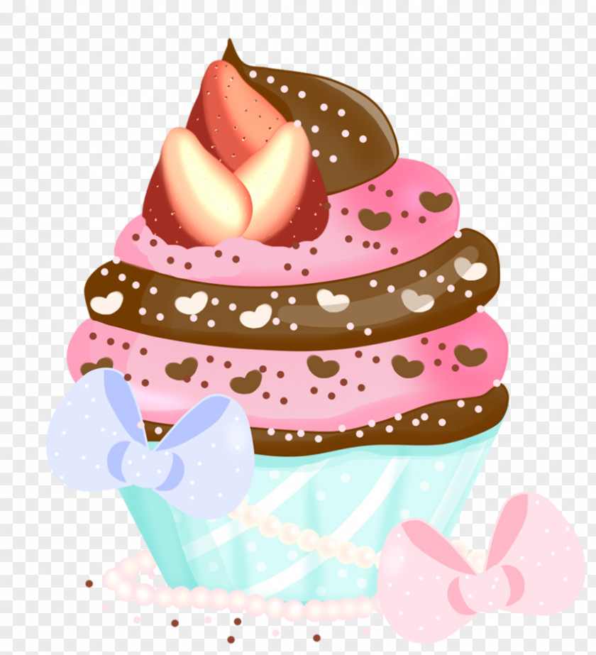 Strawberry Cupcake Torte Cake Decorating Royal Icing STX CA 240 MV NR CAD PNG