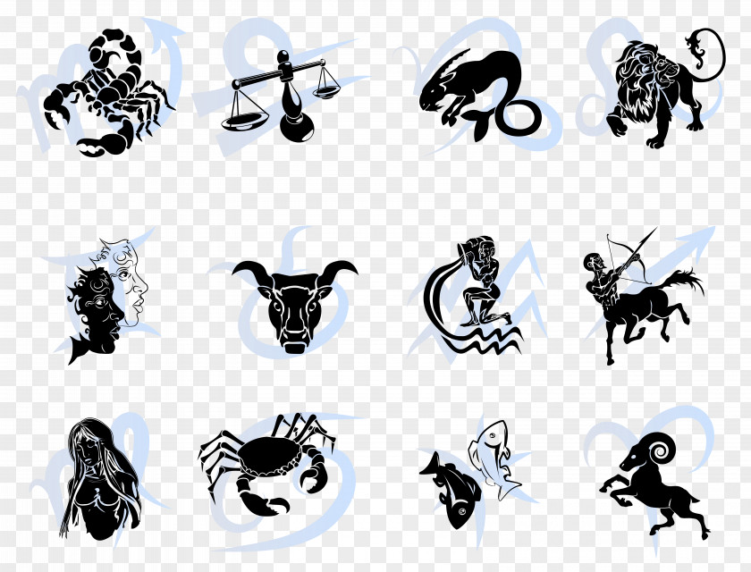 Zodiac Signs Transparent Clipart Picture Tattoo Astrological Sign Astrology PNG