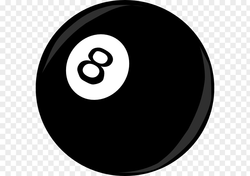 8 Ball Pool Magic 8-Ball Eight-ball Billiard Balls Clip Art PNG