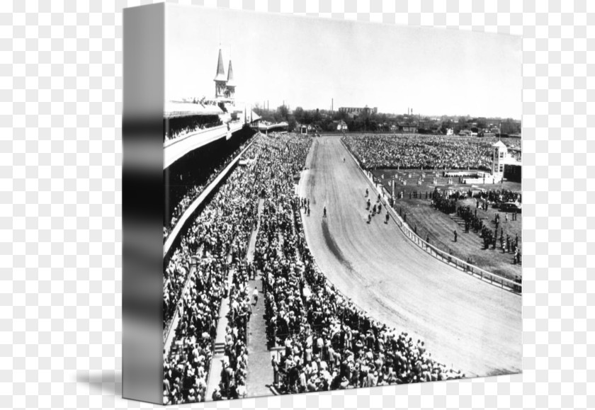 Churchill Downs Canvas Print The Kentucky Derby Art PNG