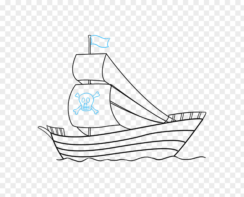 Ship Drawing Image Tutorial Piracy PNG