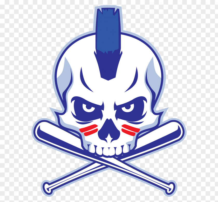 Skulls Baseball Bats Sport Field PNG