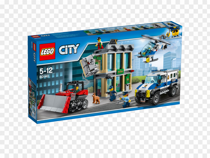 Toy LEGO 60140 City Bulldozer Break-in Lego Amazon.com PNG