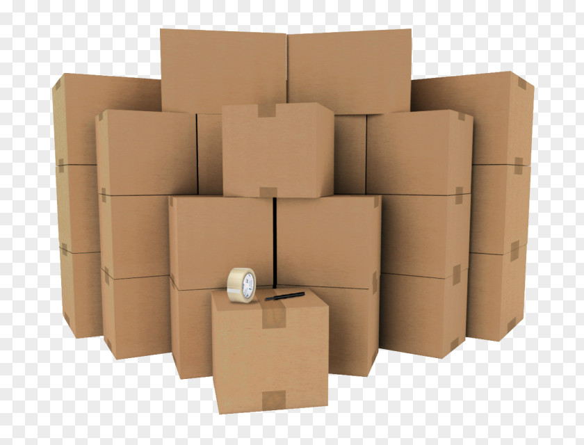 Bulk Order Mover Cardboard Box Corrugated Fiberboard PNG