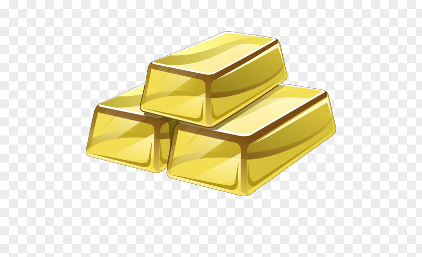 Gold Bar Ingot Bullion PNG