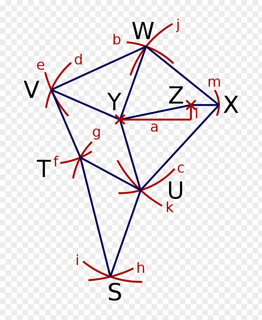 Line Point Triangle Diagram PNG