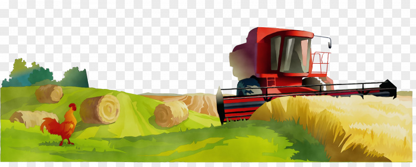 Machine Tractor Grass Vehicle Lawn PNG