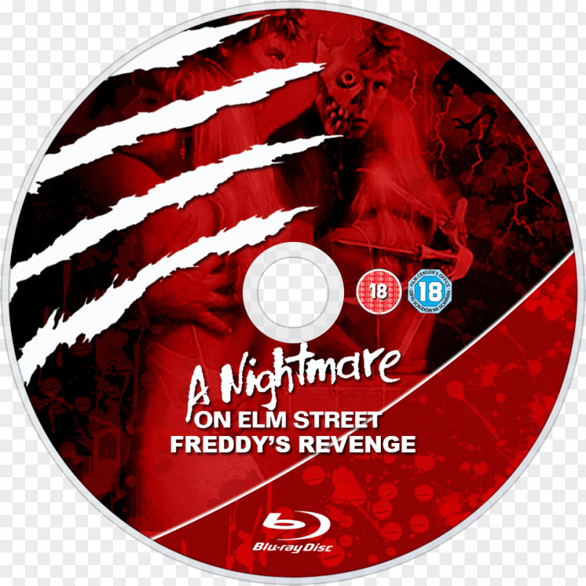 Nightmare On Elm Street Blu-ray Disc Freddy Krueger Compact A DVD PNG