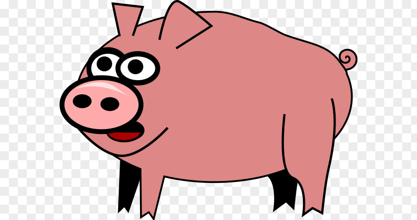 Pig Drawing Domestic Clip Art PNG