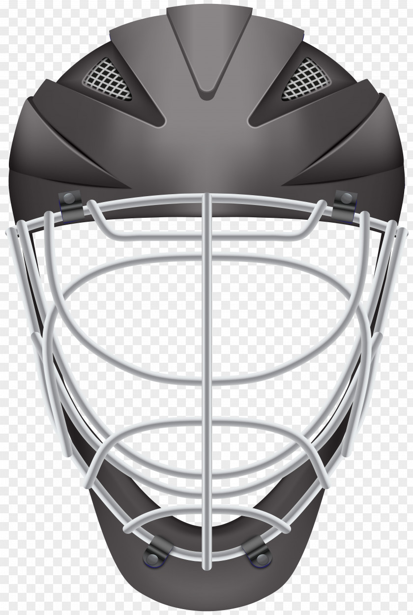 Hockey Helmet Black Clip Art Football Lacrosse PNG