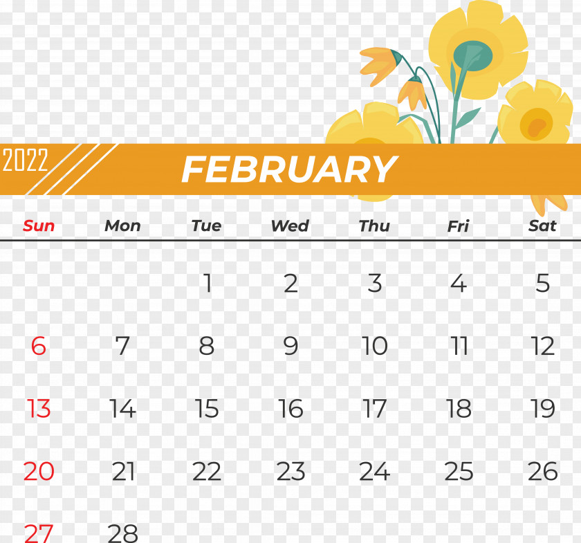 Logo Font Line Calendar Yellow PNG