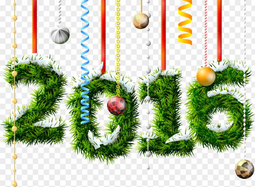 New Year 2016 Vector Graphics Clip Art Christmas Day PNG