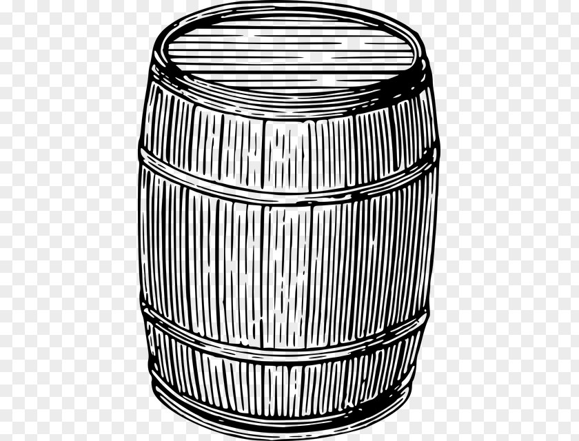 Beer Barrel Drawing Oak PNG