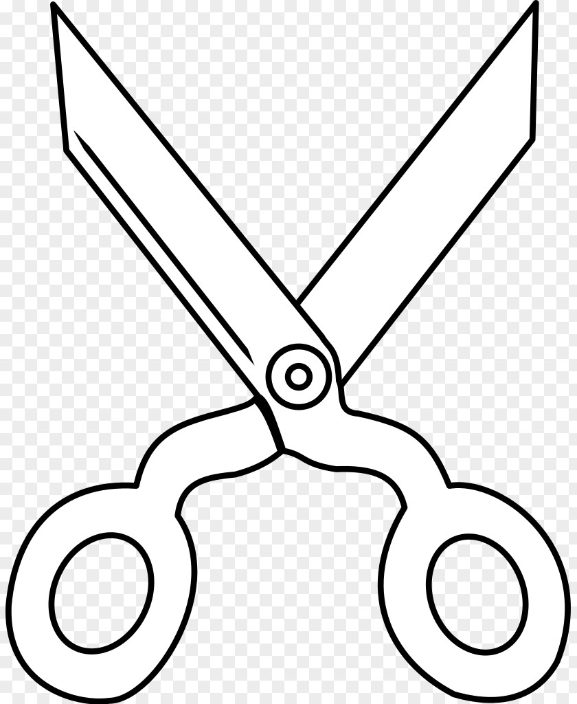 Black Haircut Scissors Heraldry Drawing PNG