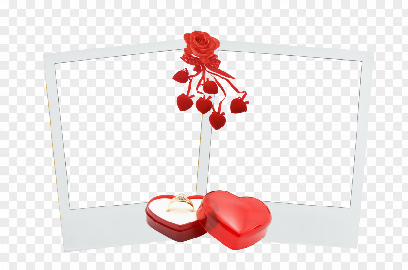 Heart Frame Digital Photo Polaroid Corporation Picture PNG