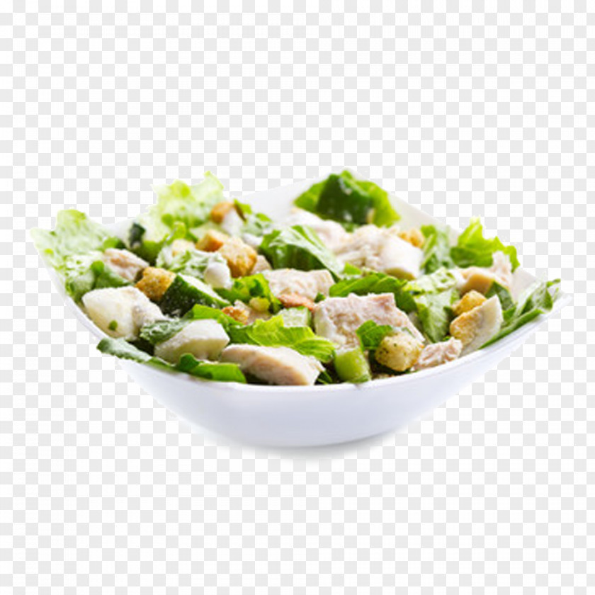 Salad Bowl Caesar Chicken Barbecue Stuffing PNG