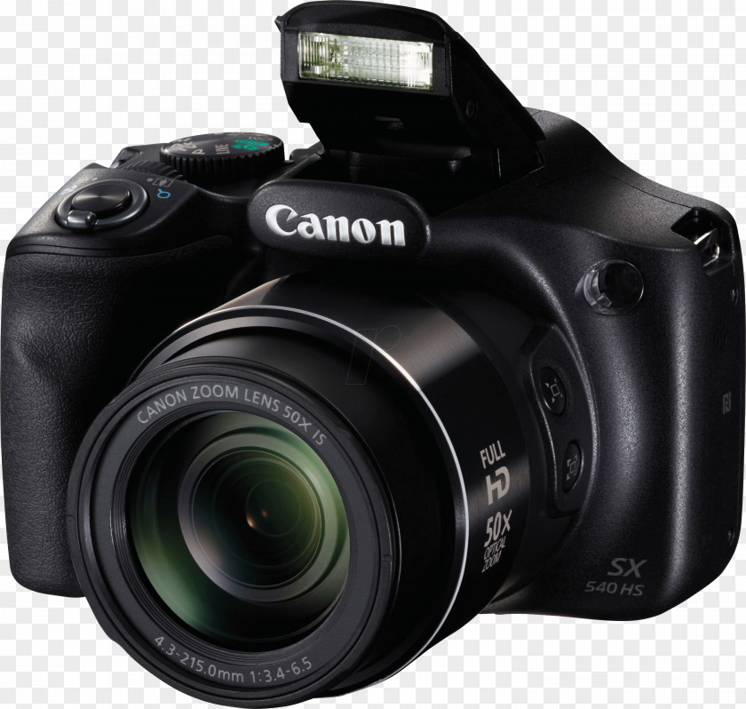 Camera Canon PowerShot SX530 HS Point-and-shoot Zoom Lens PNG