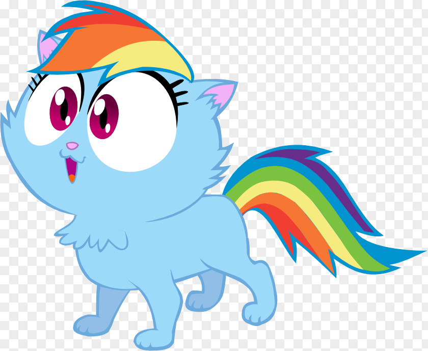 Cat Nyan Rainbow Dash Kitten Pony PNG