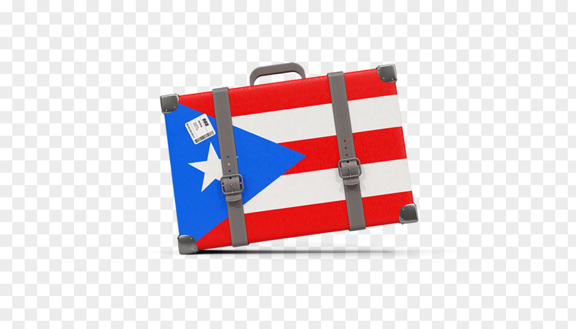 Flag Of Puerto Rico Baggage PNG