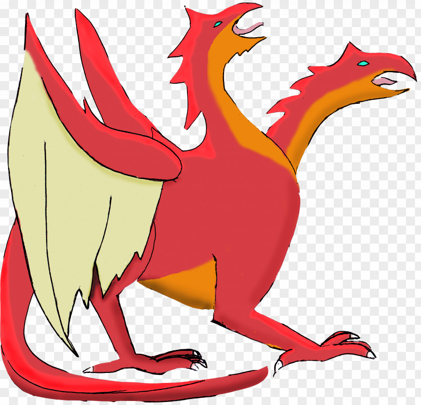 Dragon Rooster Cartoon Clip Art PNG