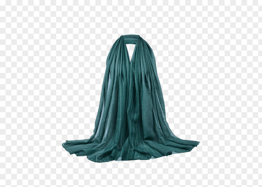 Neck Stole Turquoise PNG