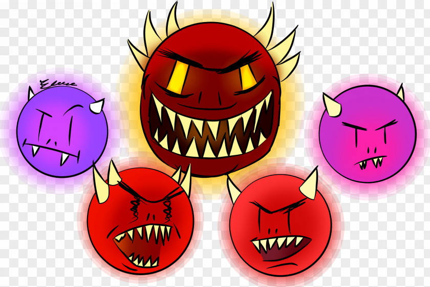 Difficulty Geometry Dash User Level Smile PNG