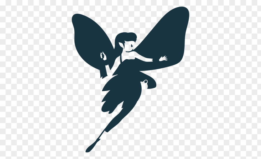 Logo Blackandwhite Angel Cartoon PNG